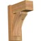 Ekena Millwork Thorton Block Rough Sawn Outlooker, Western Red Cedar, 6"W x 12"D x 16"H OUT06X12X16THR05RWR - alternate 1